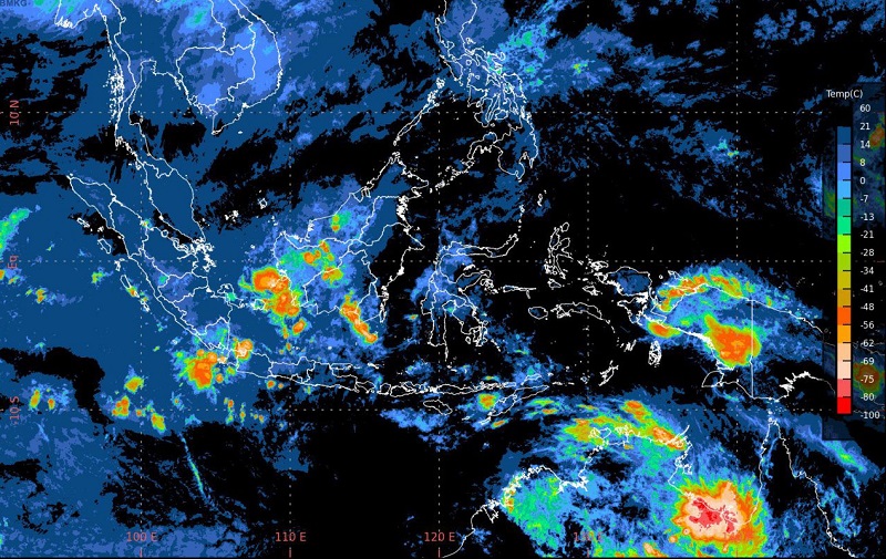 BMKG: Jakarta dan Sekitarnya Berpotensi Hujan Deras Hari Ini