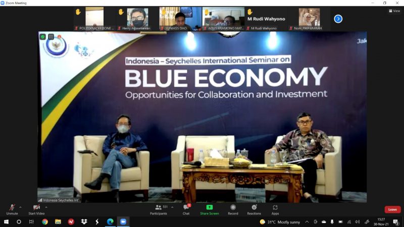 Kerjasama Blue Economy Indonesia dan Seychelles