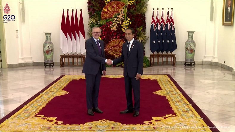 Jokowi Sambut Hangat Anthony Albanese di Istana Bogor, Harmonisnya Indonesia-Australia