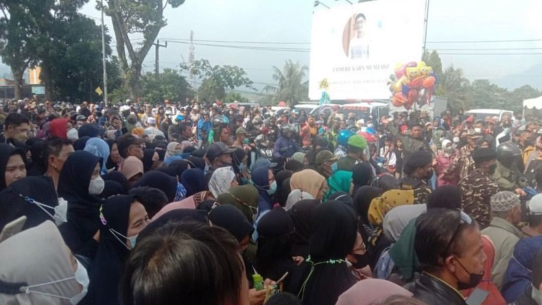 Ribuan Warga Hadiri Pemakaman Eril di Cimaung Bandung