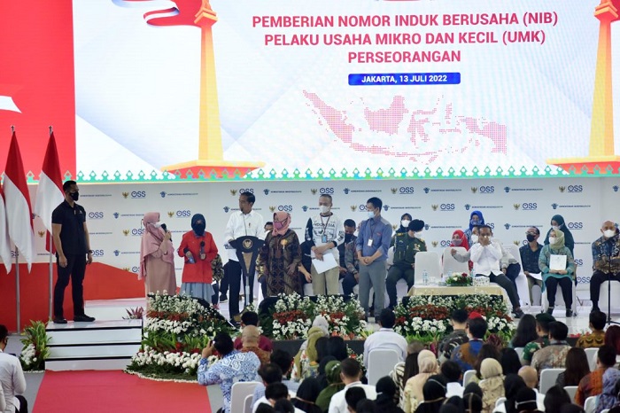 Presiden Jokowi Dorong Pelaku UMKM Pakai Aplikasi Online untuk Dongkrak Omzet