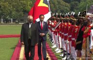 Presiden Jokowi Sambut Kunjungan Presiden Timor Leste Jose Ramos-Horta di Istana Bogor