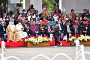 Farel Prayoga Goyang Campur Sari dalam HUT Ke-77 Kemerdekaan RI di Istana Merdeka