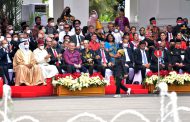 Farel Prayoga Goyang Campur Sari dalam HUT Ke-77 Kemerdekaan RI di Istana Merdeka