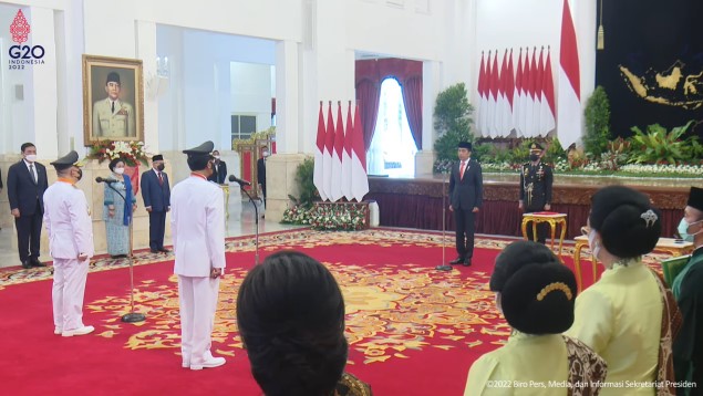 Presiden Jokowi Lantik Gubernur dan Wagub DIY Periode 2022-2027