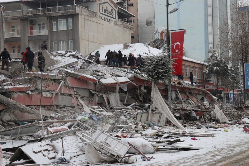 Gempa Turki-Suriah, Sebanyak 3.800 Korban Tewas, 14.500 Orang Terluka