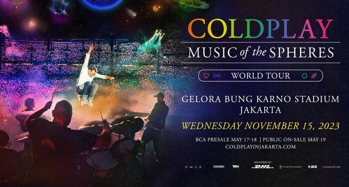 Cara Beli Tiket Konser Coldplay via BCA Presale Hari Ini